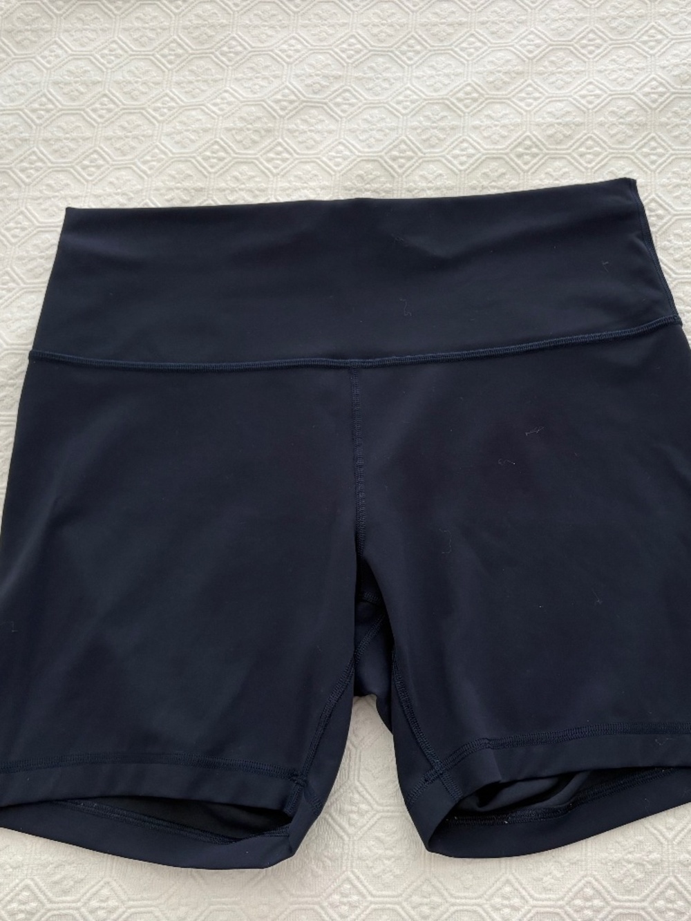 Lululemon Wunder Train High-Rise 6" Shorts True Navy Size 14 Everlux